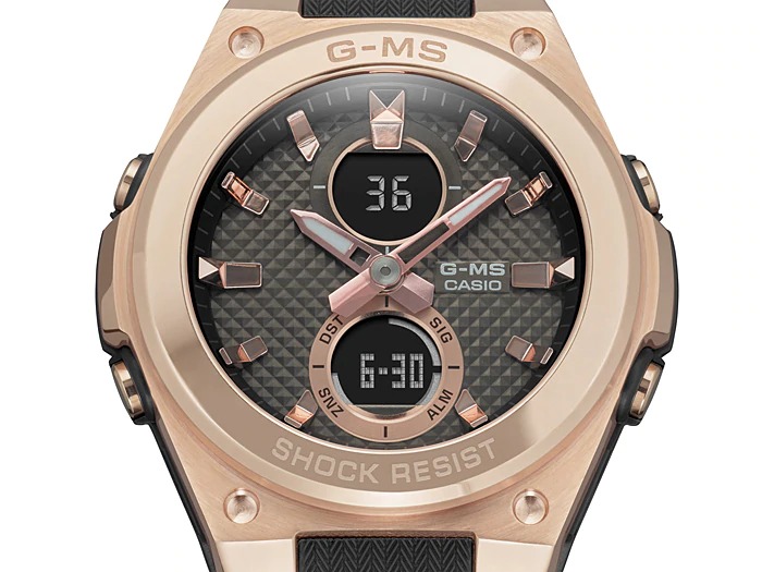 นาฬิกา Casio Baby-G G-MS "G-Steel Lady" รุ่น MSG-C100G-1A ของแท้ รับประกัน1ปี