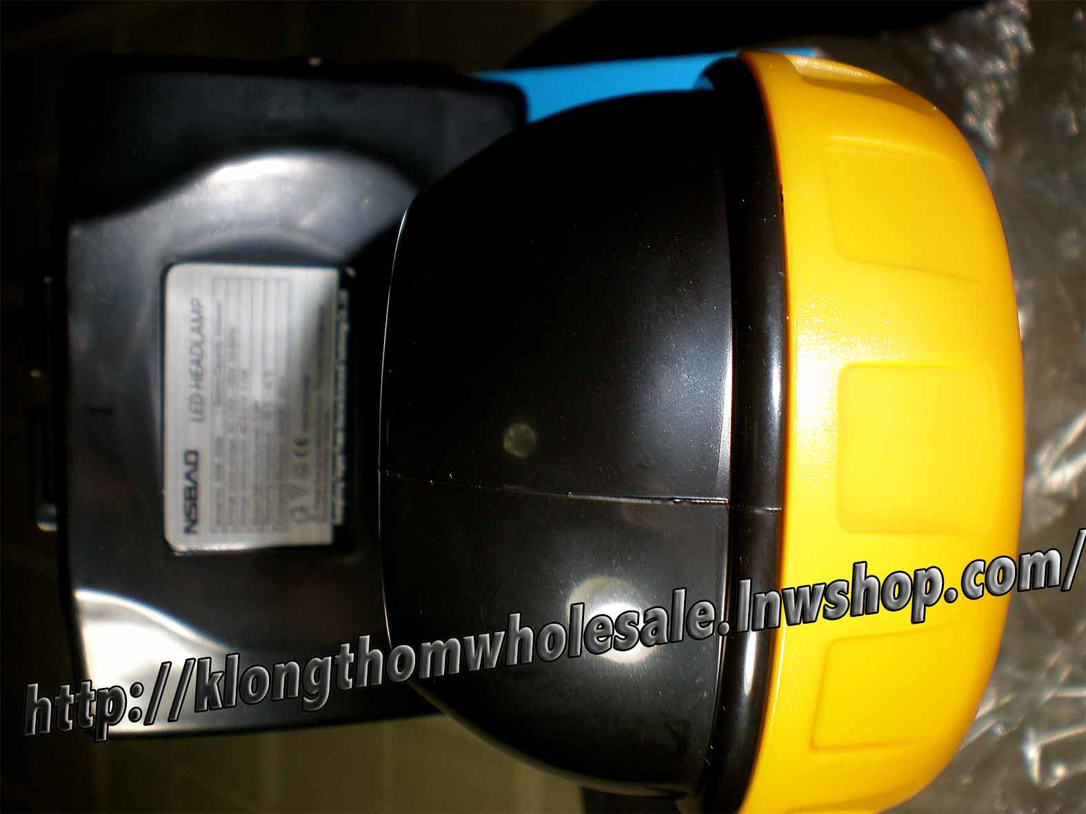 ไฟฉายคาดหัว LED 1 ดวง แถมเลนส์เหลืองYG3599