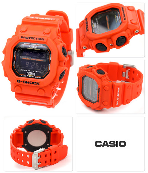 นาฬิกา คาสิโอ Casio G-Shock Standard digital MUDMAN XXL รุ่น GX-56-4ADR ”ยักษ์ส้ม“