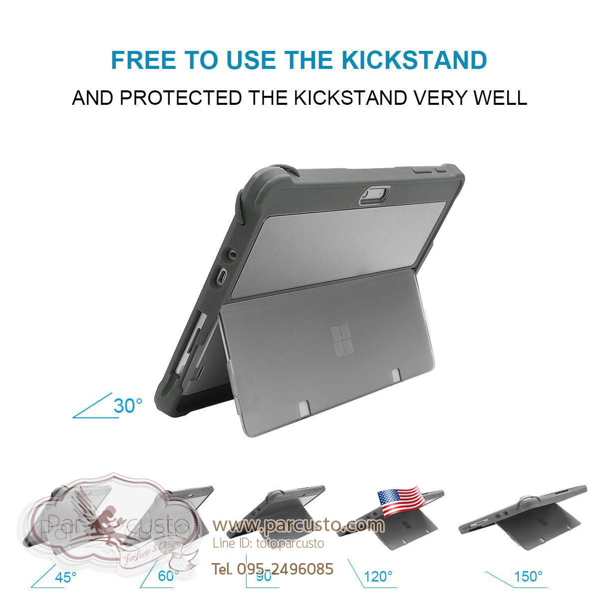 เคสกันกระแทก Microsoft Surface Go1/2 จาก Youtec [Pre-order USA]