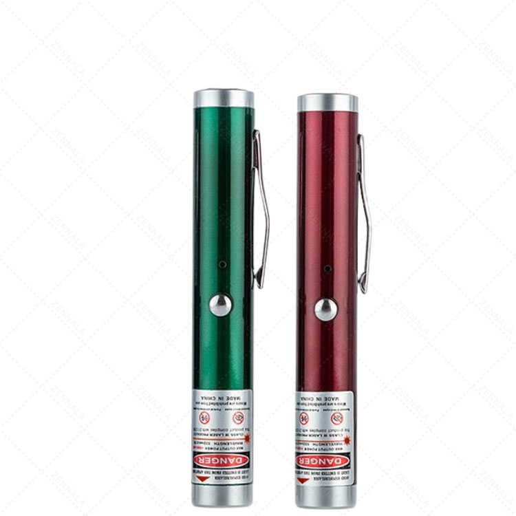 Laser แสงสีแดง เล็กสั้นพวงกุญแจ (ชาร์จไฟ)