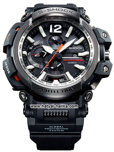 นาฬิกา Casio G-Shock นักบิน GRAVITYMASTER GPS Hybrid Waveceptor with Bluetooth GPW-2000 series รุ่น GPW-2000-1A ของแท้ รับประกัน1ปี