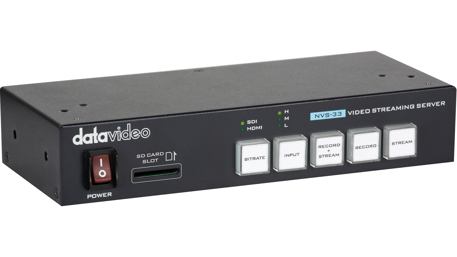 DATAVIDEO NVS-33 H.264 Video Streaming Encoder and MP4 Recorder