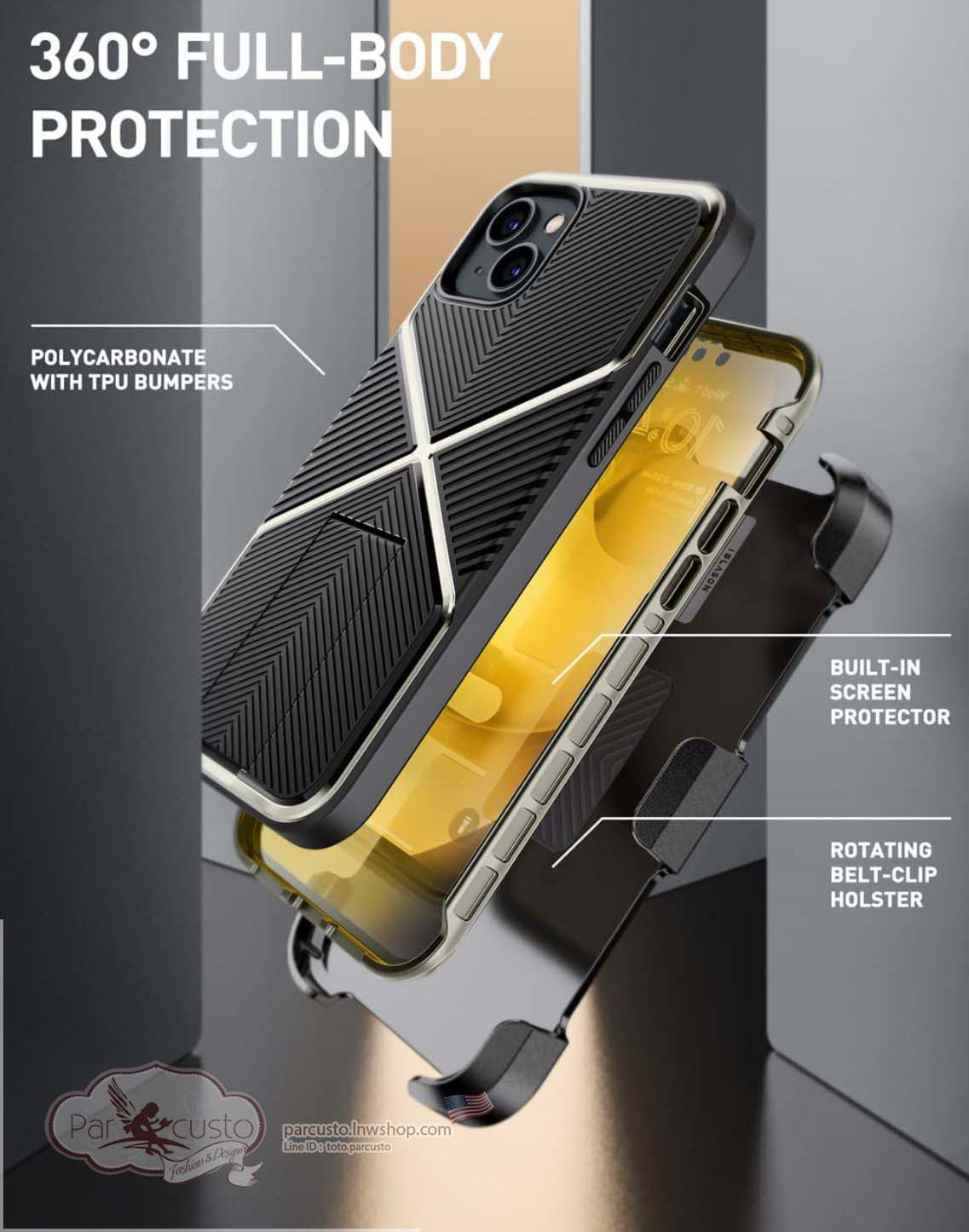 เคสกันกระแทก Apple iPhone 14 Plus [Infinity Series] จาก i-Blason (Pre-order USA)