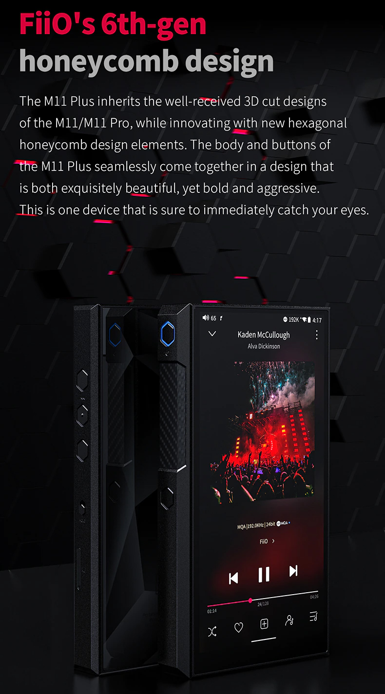 FiiO M11 PLUS ESS ชิป ES9068AS สุดยอด DAP แห่งยุครองรับ MQA ประกันศูนย์ไทย