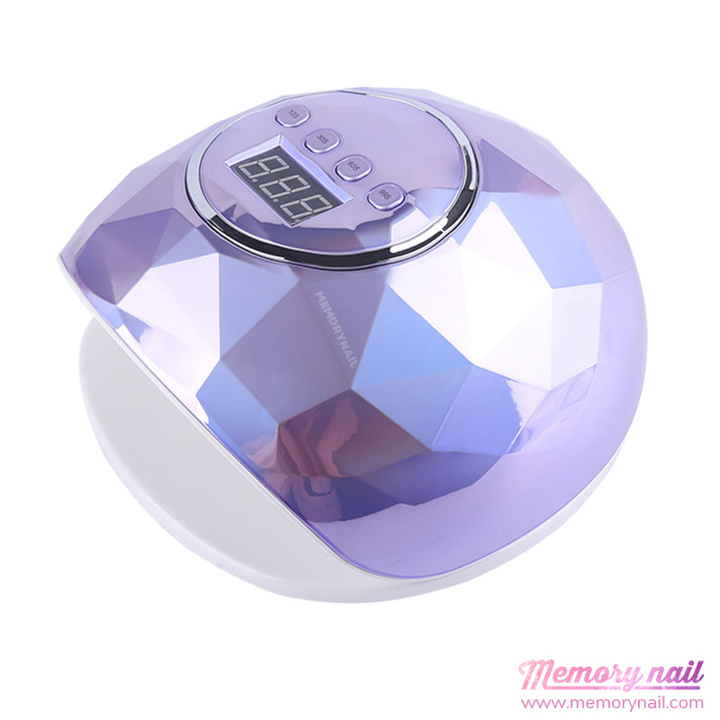 เครื่องอบเจล LED Aurora Lamp สีม่วงเงา 86w.