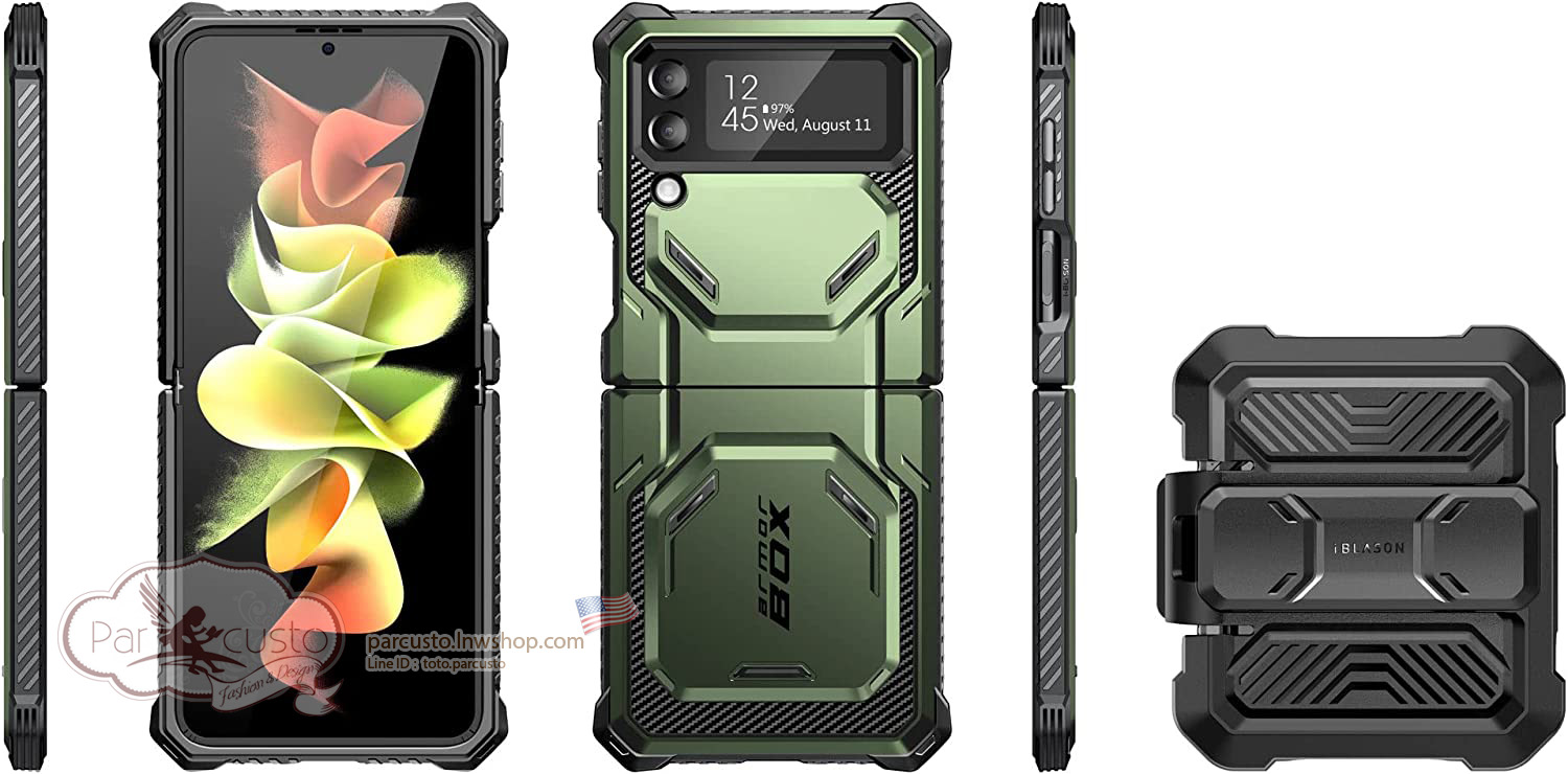 เคสกันกระแทก Samsung Galaxy Z Flip 4 5G [Armorbox] จาก i-Blason (Pre-order USA)
