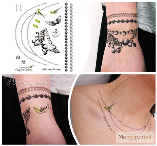 สติ๊กเกอร์ tattoo  สติ๊กเกอร์แทททู