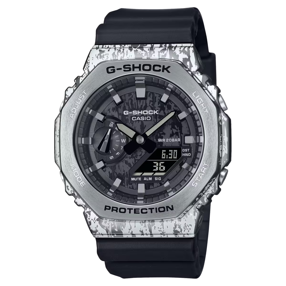 นาฬิกา Casio G-SHOCK Special Color Grunge Camouflage series รุ่น GM-2100GC-1A ของแท้ รับประกัน1ปี