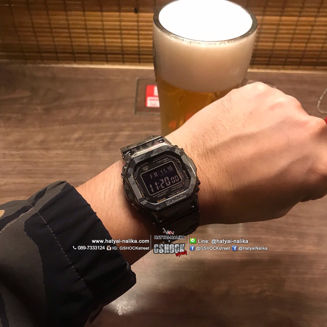 นาฬิกา Casio G-SHOCK Limited GMW-B5000 Titanium Camouflage รุ่น GMW-B5000TCM-1 “Made in Japan” ของแท้ รับประกัน1ปี