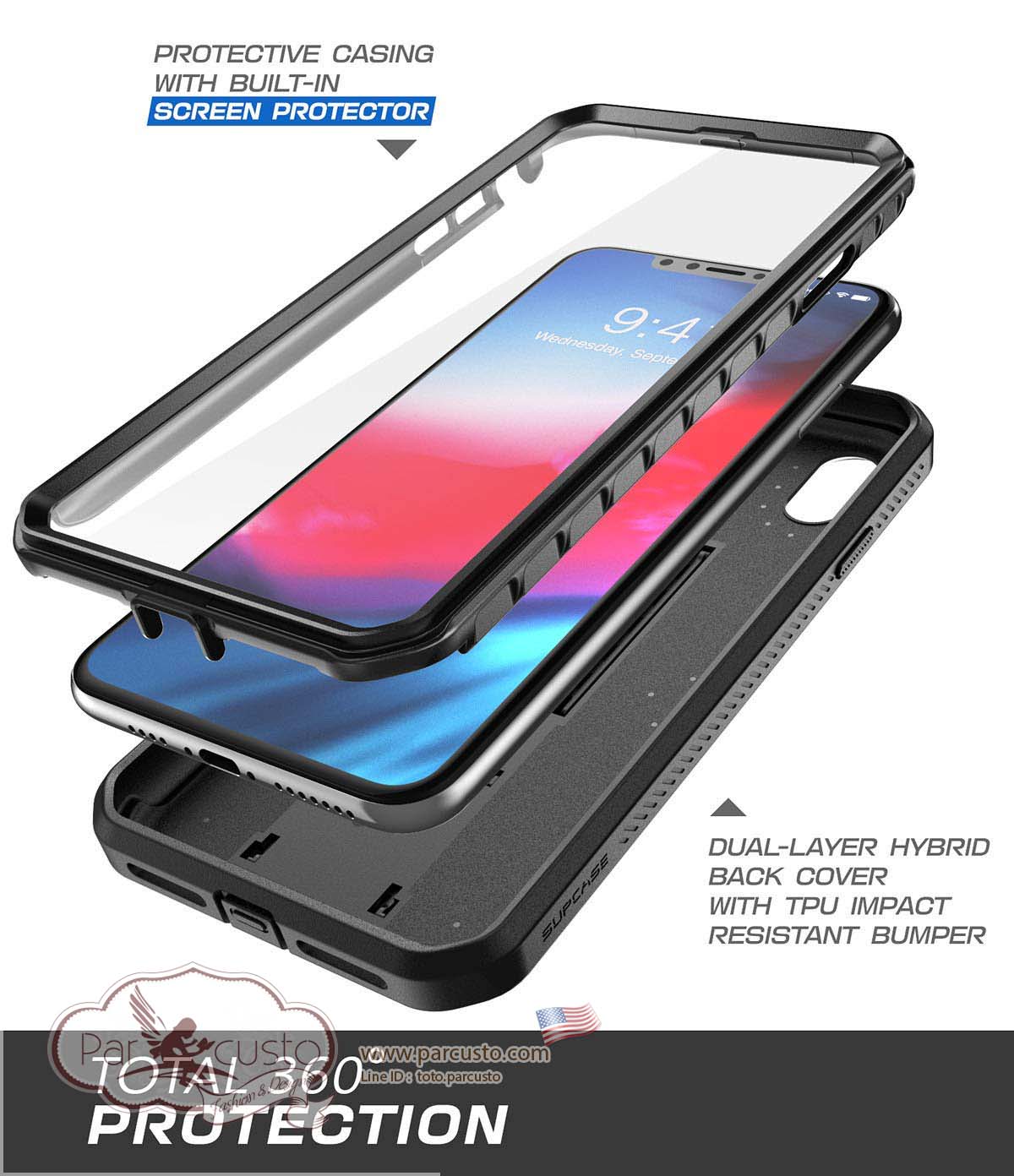 เคสกันกระแทก Apple iPhone XR [Unicorn Beetle PRO] จาก SUPCASE [Pre-order USA]