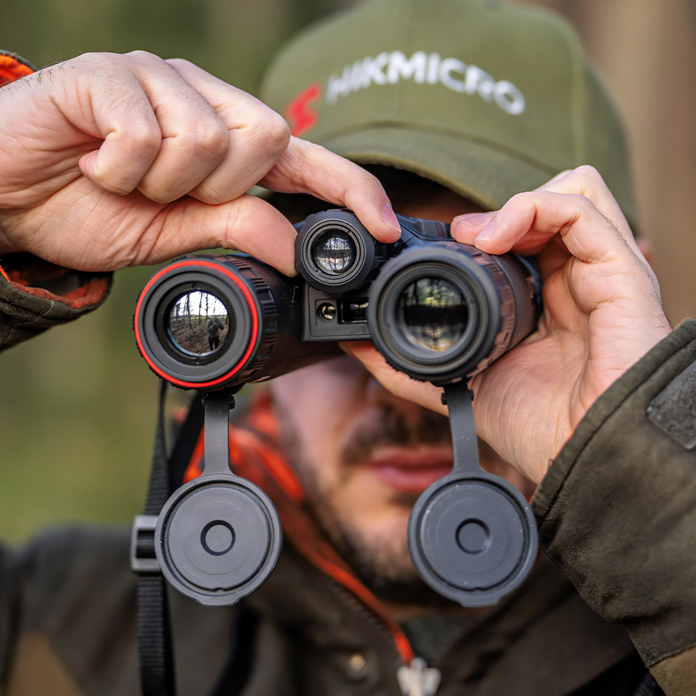 Multi-spectrum กล้องส่องทางไกล จับความร้อน-อินฟราเรด Hikmicro HABROK 4K HE25L (Thermal & Night Vision 4K)