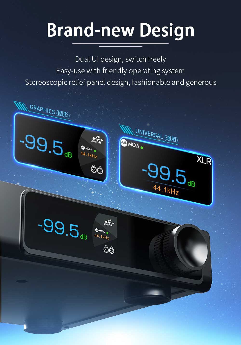 SMSL RAW-DAC1 ตัวถอดรหัสสัญญาณเสียง DAC ชิป AK4191+AK4499EX รองรับ MQA, LDAC ประกันศูนย์ไทย