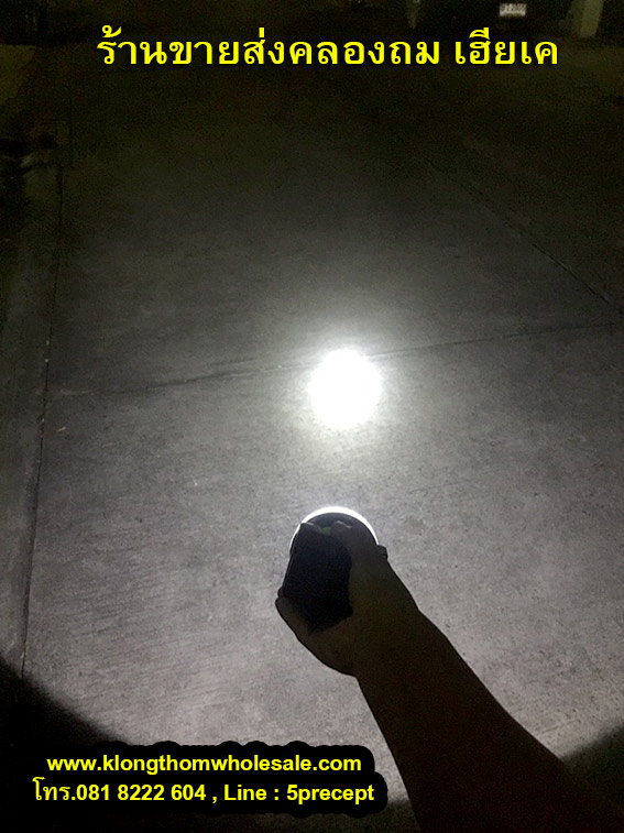 ไฟฉายคาดหัวดำน้ำ 10W แสงขาว จับปลาจับสัตว์น้ำ YG-U103