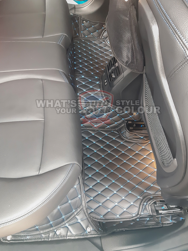 พรมปูพื้นรถยนต์ 6D รถ BMW Serie 2 รหัสตัวถัง F44 ปี 2021-2028 ชุดภายในห้องโดยสาร จำนวน 3 ชิ้น