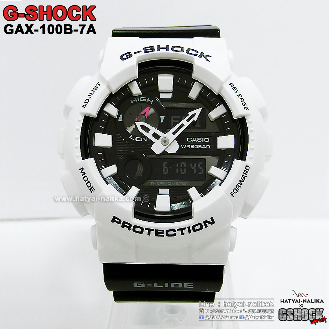 นาฬิกา Casio G-Shock G-LIDE รุ่น GAX-100B-7A "PANDA III" ของแท้ รับประกัน1ปี