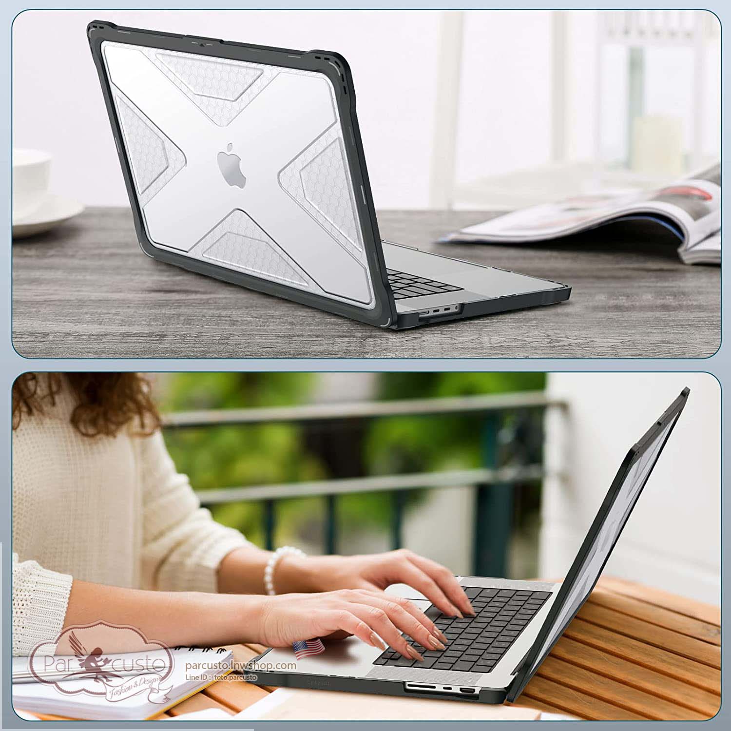 เคสกันกระแทกMacBook Pro 16 Inch Case A2485 (2021 2022) [Heavy Duty] จาก Fintie [Pre-order USA]