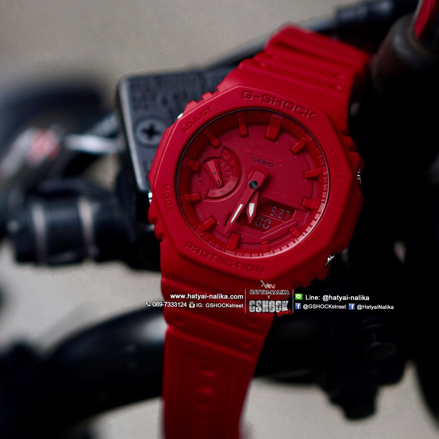นาฬิกา Casio G-Shock ANALOG-DIGITAL GA-2100 series รุ่น GA-2100-4A ของแท้ รับประกัน1ปี