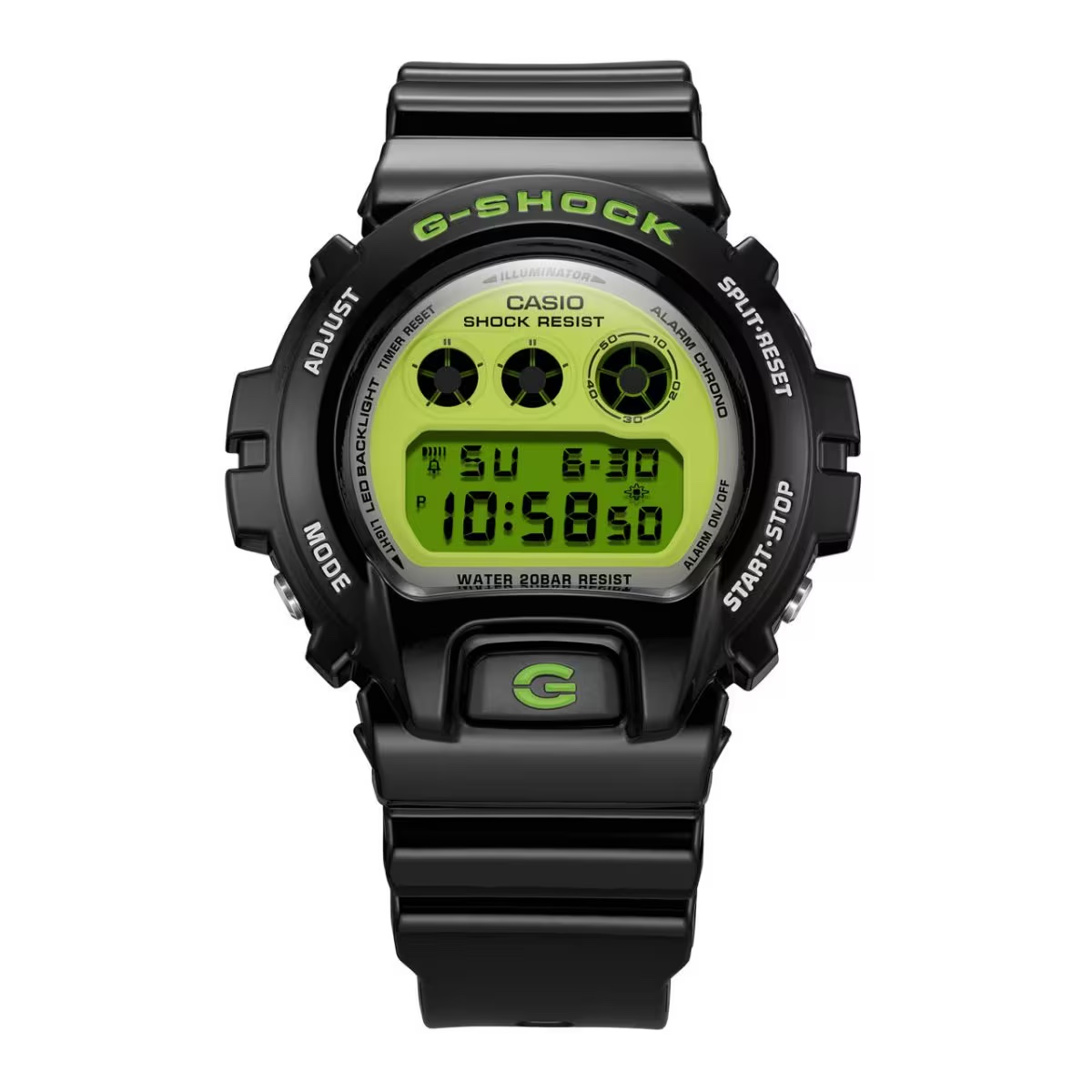 นาฬิกา Casio G-Shock Digital รุ่น DW-6900RCS-1 สีMountain Dew “Justin Bieber”ของแท้ รับประกัน1ปี