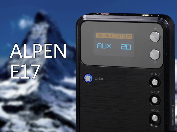 FiiO E17 Alpen Amplifier + USB DAC