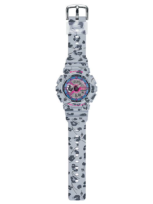 นาฬิกา Casio Baby-G Girls' Generation Flower Leopard series รุ่น BA-110FL-8A ของแท้ รับประกัน1ปี