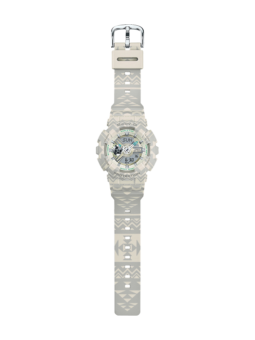 นาฬิกา Casio Baby-G Tribal Pattern series รุ่น BA-110TP-8A ของแท้ รับประกัน1ปี