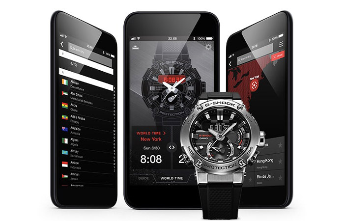 นาฬิกา Casio G-Shock G-STEEL Transformer wtih Blutooth GST-B200 series รุ่น GST-B200-1A ของแท้ รับประกัน1ปี