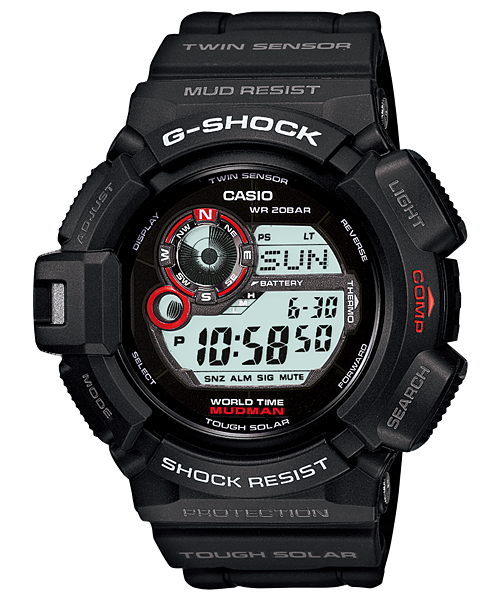 นาฬิกา คาสิโอ Casio G-Shock Master of G Mudman รุ่น G-9300-1DR
