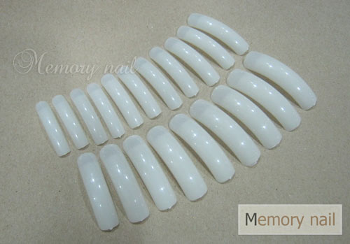 เล็บ PVC ขุ่นเต็มเล็บ, เล็บ PVC, เล็บปลอม, เล็บสีธรรมชาติ