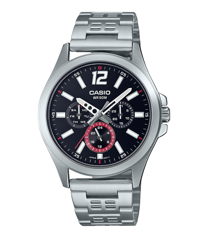 นาฬิกา Casio STANDARD Analog-Men' รุ่น MTP-E350D-1BV ของแท้ รับประกัน1ปี