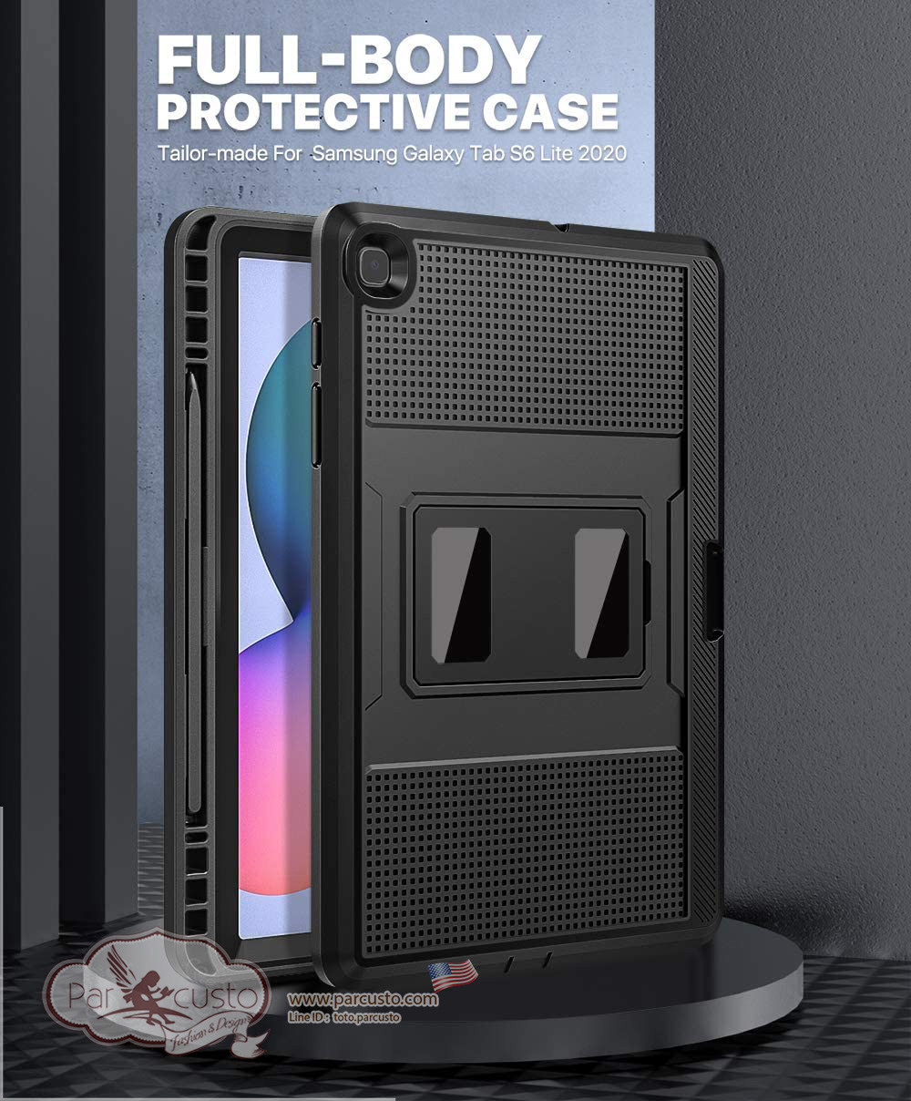 เคสกันกระแทก Samsung Galaxy Tab S6 Lite 10.4'' 2020 [Heavy Duty] จาก MoKo [Pre-order USA]