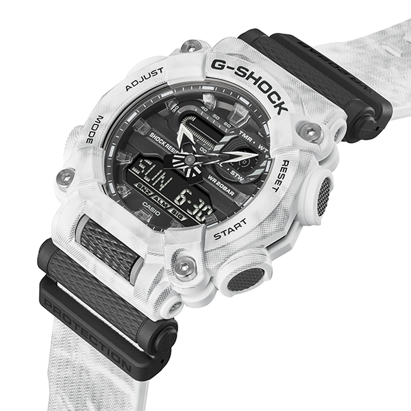 นาฬิกา Casio G-Shock Special Color GRUNGE SNOW CAMOUFLAGE series รุ่น GA-900GC-7A ของแท้ รับประกัน1ปี