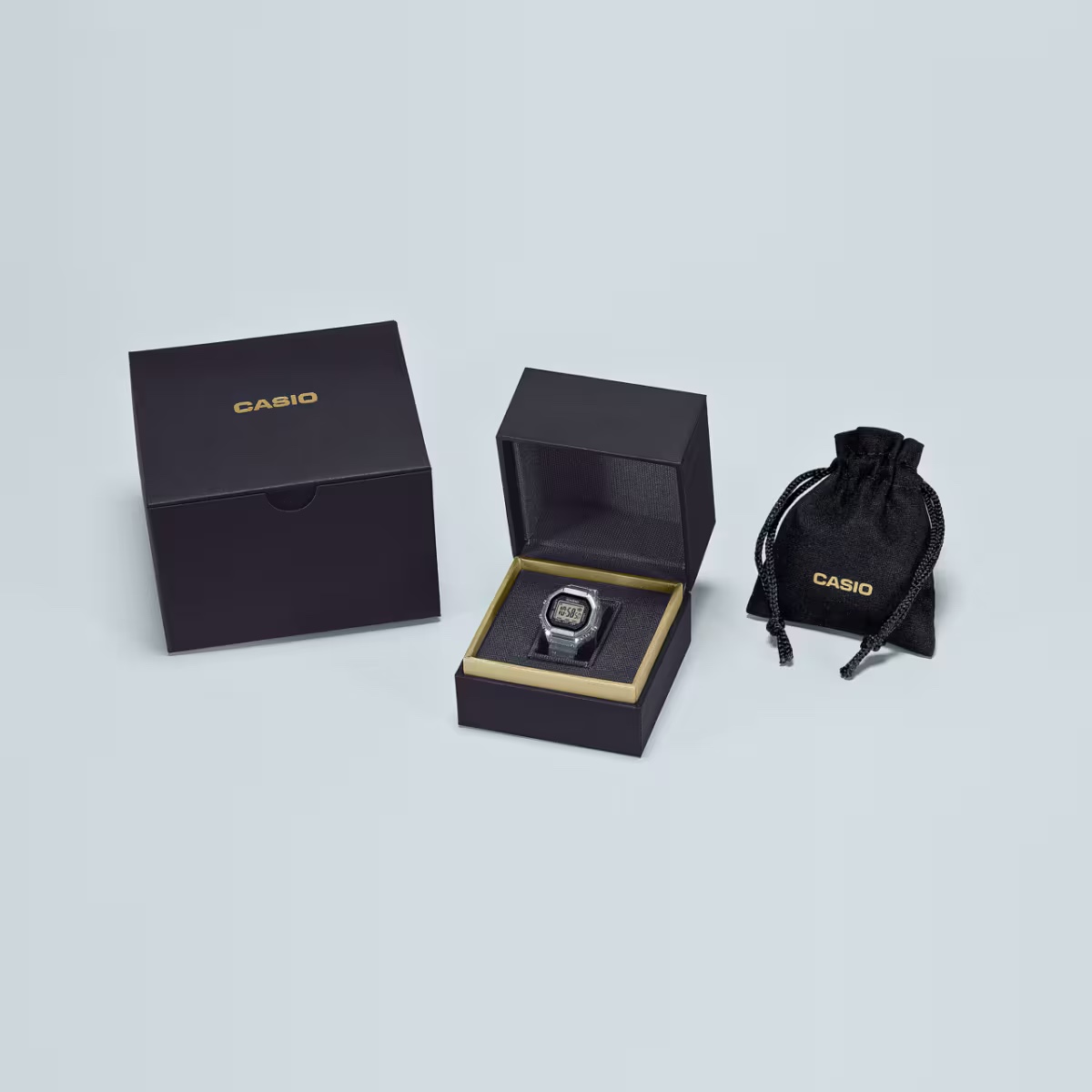 นาฬิกา CASIO นาฬิกาแหวน Limited ครบรอบ 50 ปีของ CASIO รุ่น CRW-001-1 ของแท้ รับประกัน1ปี