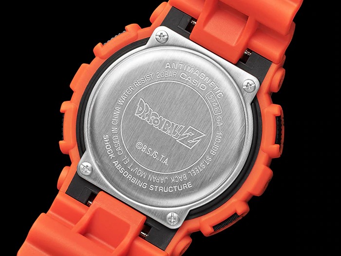 นาฬิกา Casio G-SHOCK x DRAGON BALL Z Collaboration Limited รุ่น GA-110JDB-1A4 ของแท้ รับประกัน1ปี
