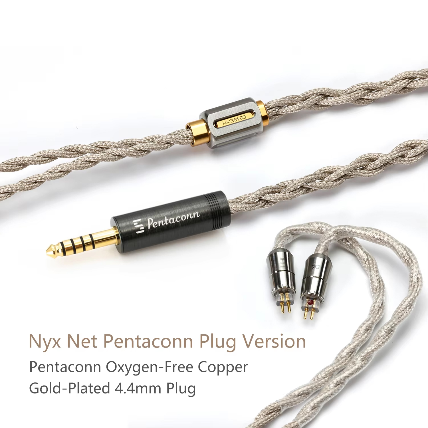 [PreOrder] DD BC130 (Nyx Net) สายอัพเกรดหูฟัง ความบริสุทธิ์สูง เปลี่ยนขั้วหูฟังได้ ประกันศูนย์ไทย