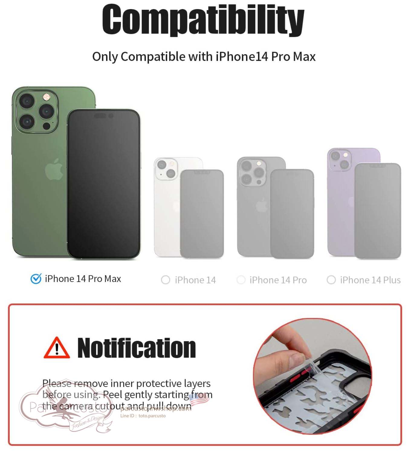 เคสกันกระแทก Apple iPhone 14 Pro Max [Military Collection] จาก GOOSPERY (Pre-order USA)