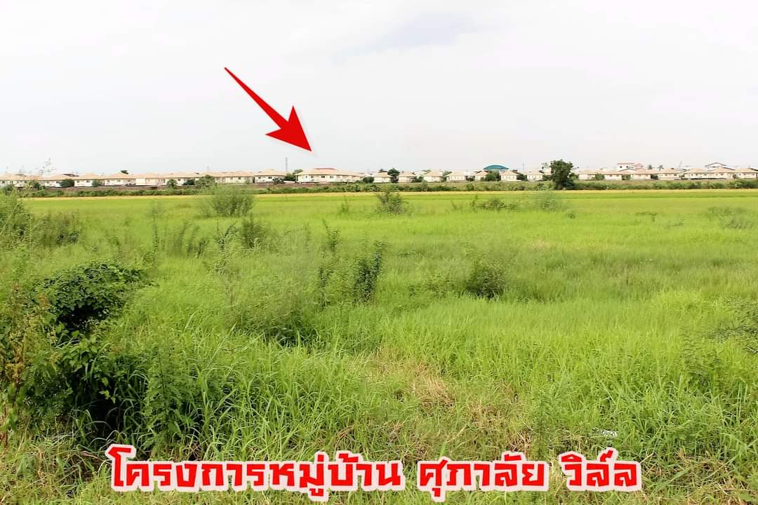 ⚜️ติดทรัพย์⚜️ขายที่ดินบางบัวทอง จ.นนทบุรี ใกล้ถนน 345 ใกล้ศุภาลัย วิล์ล ที่สวย ทำเลดี 5 ไร่ 2 งาน ตรว.ละ 30,000 บาท หน้ากว้างติดถนนคอนกรีต 145 เมตร ลึก 58 เมตร