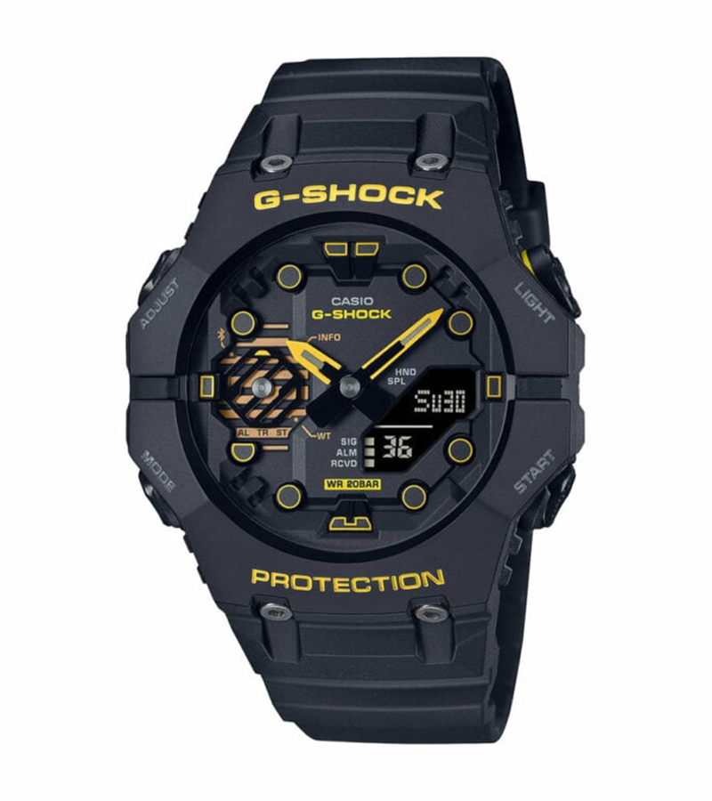 นาฬิกา Casio G-Shock Special Color Caution Yellow series รุ่น GA-B001CY-1A ของแท้ รับประกัน1ปี