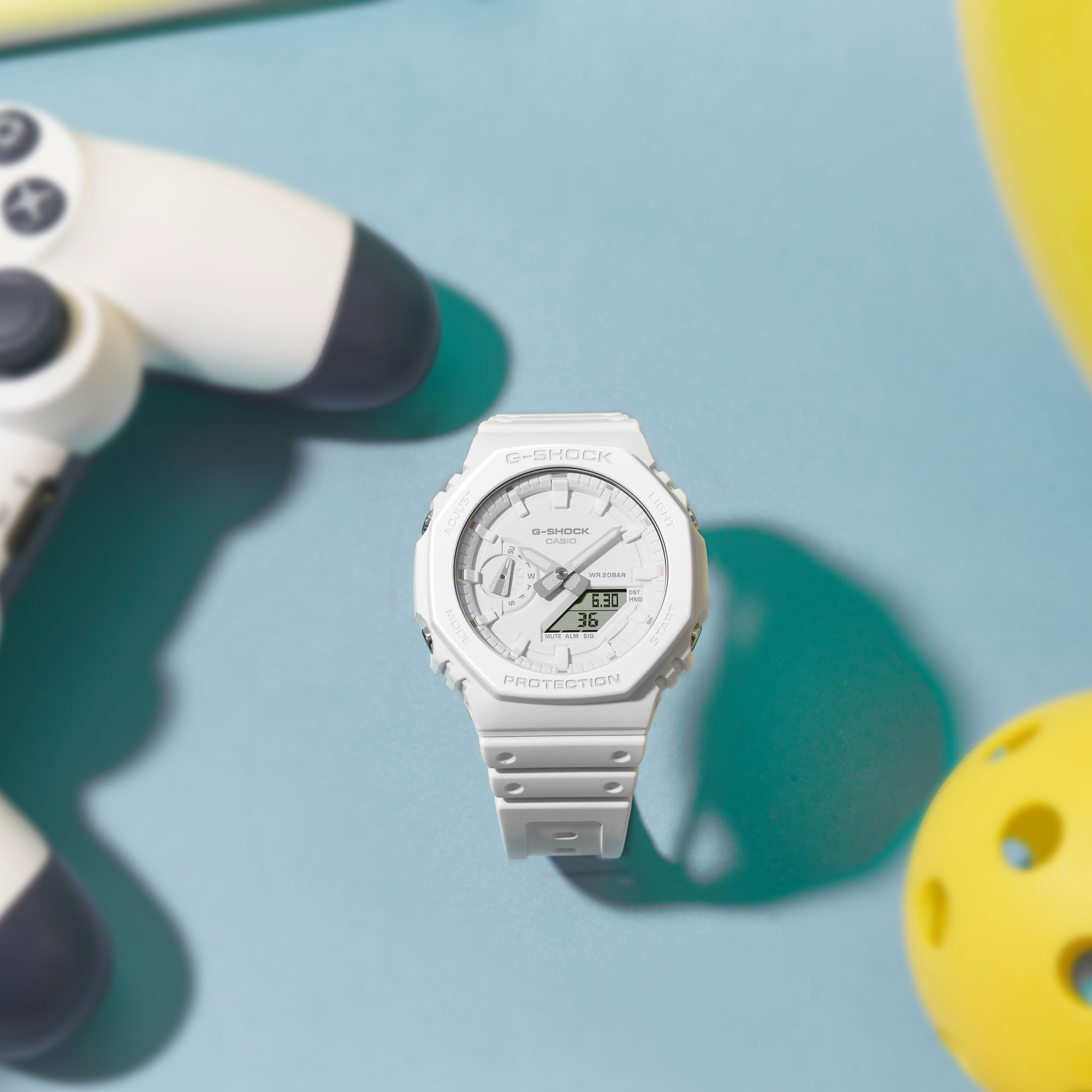 นาฬิกา Casio G-Shock ANALOG-DIGITAL รุ่น GA-2100-7A7 ของแท้ รับประกัน1ปี