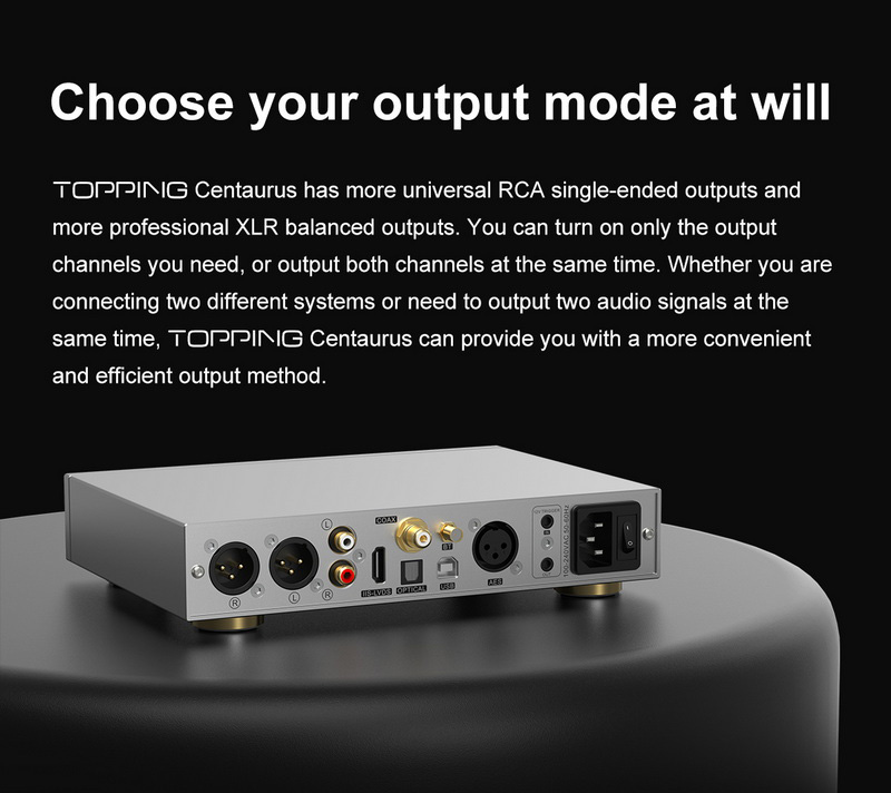Topping Centaurus DAC ตั้งโต๊ะแบบ R2R ประสิทธิภาพสูง รองรับ Dual Hi-Res ประกันศูนย์ไทย