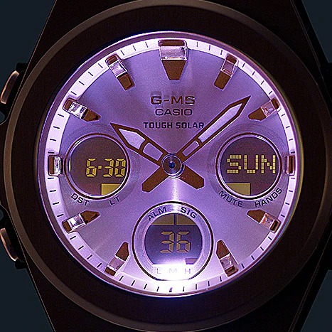 นาฬิกา Casio Baby-G G-MS MSG-S600 series รุ่น MSG-S600G-7A ของแท้ รับประกัน1ปี