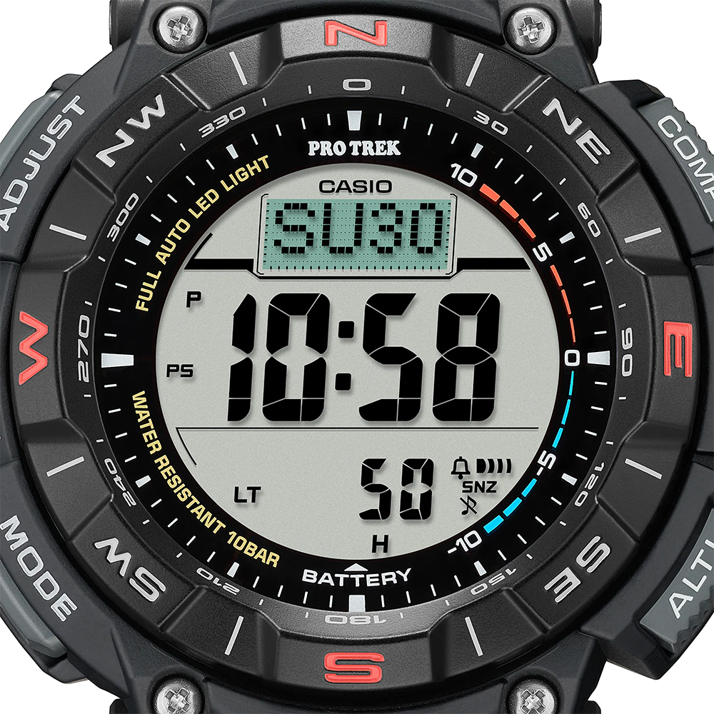 นาฬิกา คาสิโอ Casio PRO TREK PRG-340 Series รุ่น PRG-340-1 ของแท้ รับประกัน1ปี