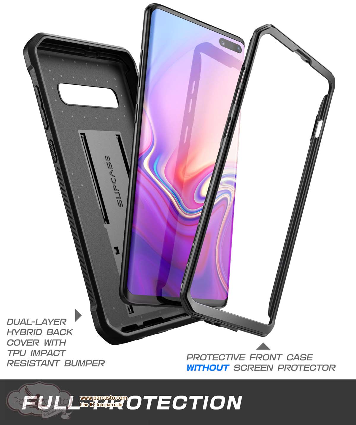 เคสกันกระแทก Samsung Galaxy S10 5G [Unicorn Beetle Pro] จาก SUPCASE [หมด]