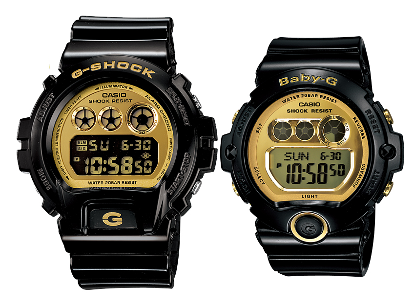 นาฬิกา Casio G-Shock x Baby-G เซ็ตคู่รัก รุ่น DW-6900CB-1 คู่ BG-6901-1 Pair set ของแท้ รับประกัน 1 ปี
