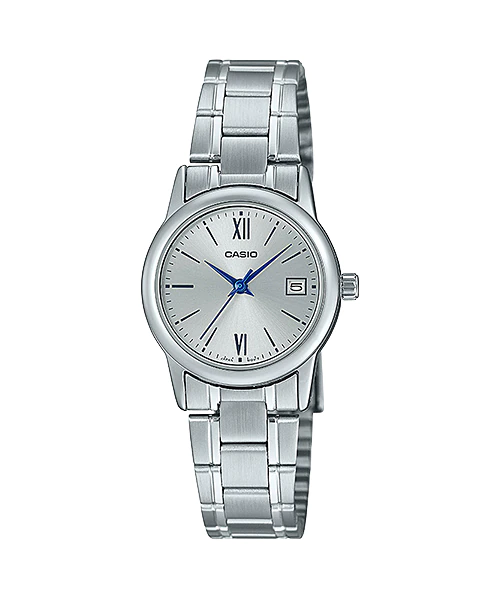 นาฬิกา Casio STANDARD Analog-Ladies' รุ่น LTP-V002D-7B3 ของแท้ รับประกัน 1 ปี