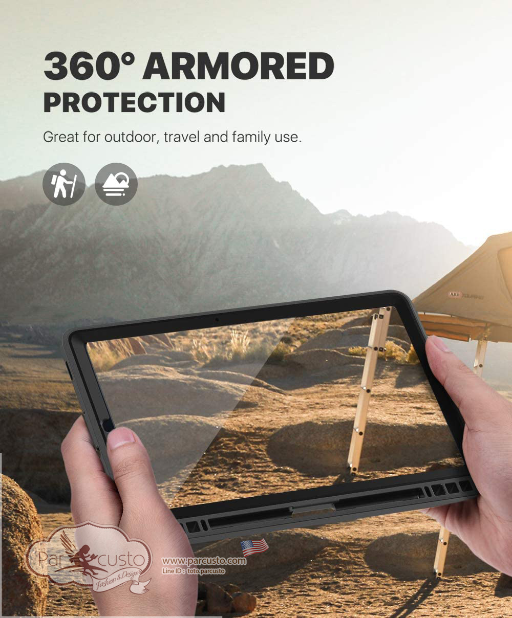 เคสกันกระแทก Samsung Galaxy Tab S6 Lite 10.4'' 2020 [Heavy Duty] จาก MoKo [Pre-order USA]