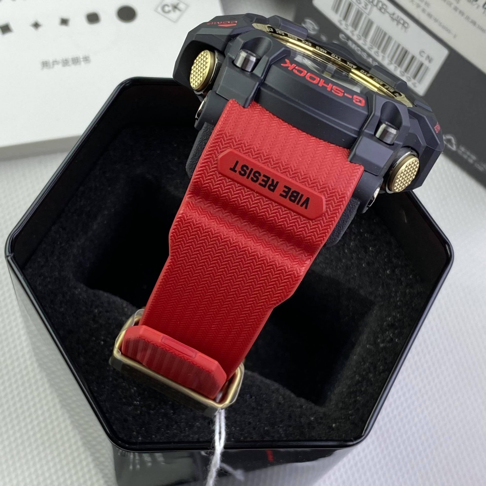 นาฬิกา Casio G-Shock Premium model MUDMASTER Black & Gold series รุ่น GWG-1000GB-4A ของแท้ รับประกัน1ปี