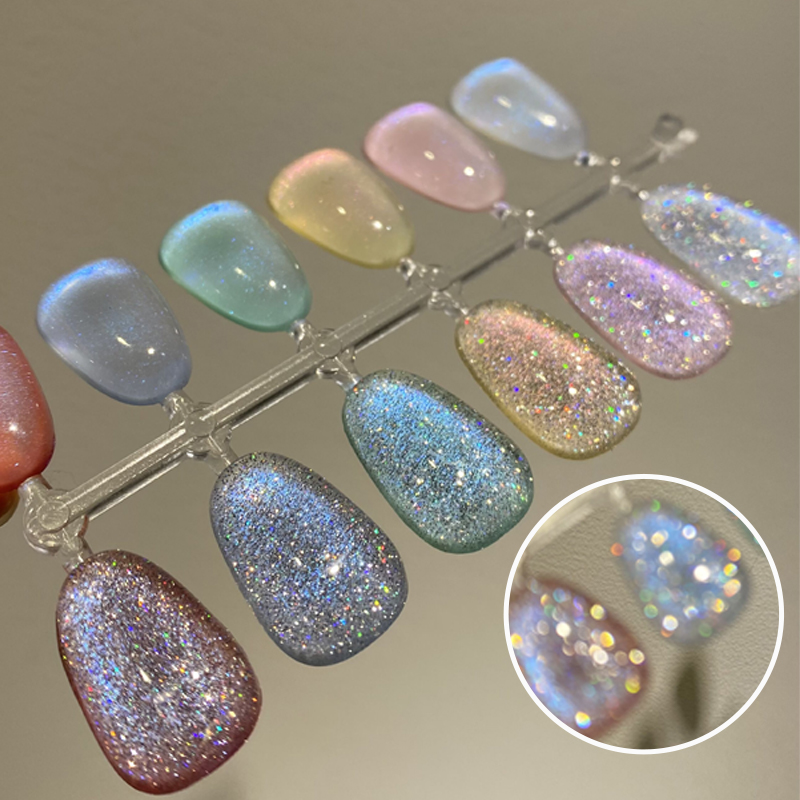 🔥 Vendeeni SPARKLE DIAMOND เคลือบใสผสมกากเพชร ขนาด 15ml 🚚พร้อมส่ง 🇹🇭 สีเจล สีทาเล็บเจล