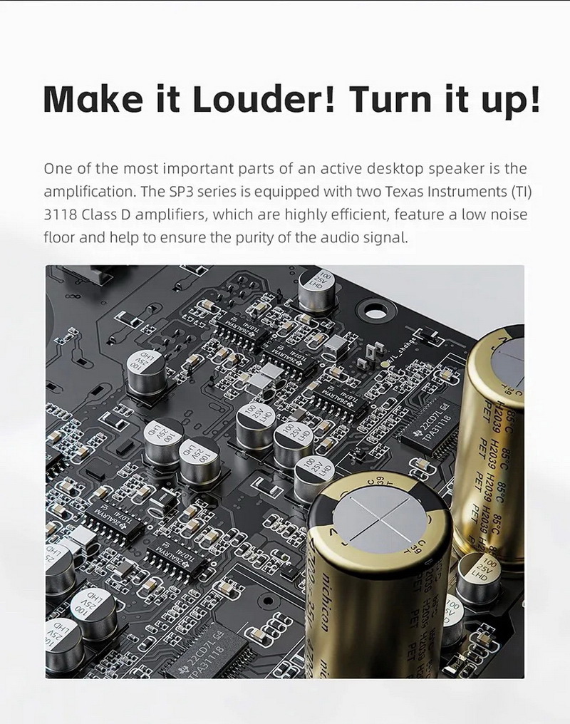 FiiO SP3 BT สุดยอดลำโพง Bluetooth Active Speakers ระดับ High Fidelity รองรับ LDAC, Dual Hi-Res ประกันศูนย์ไทย