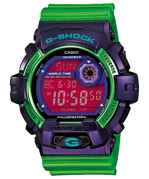 นาฬิกา คาสิโอ Casio G-Shock Limited model Crazy Color รุ่น G-8900SC-6ER "The HULK" (EUROPE) หายาก